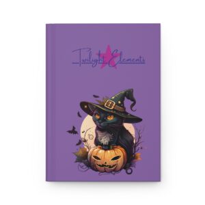 Twilight Witch Cat Notebook